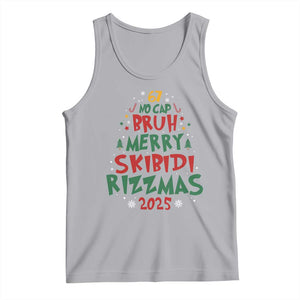 Funny Six Seven 67 Meme Christmas Tree Tank Top Funny 6 7 Bruh Gen Alpha Slang Viral Meme TS10 Athletic Heather Print Your Wear