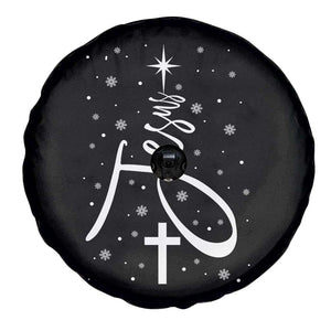 Jesus Christmas Tree Spare Tire Cover Christian Faith TS10 Print Your Wear