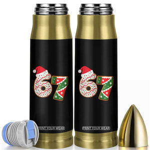 67 Christmas Bullet Tumbler Funny Six Seven 6 7 Meme Pajamas Gen Alpha Slang TS10 Black Print Your Wear