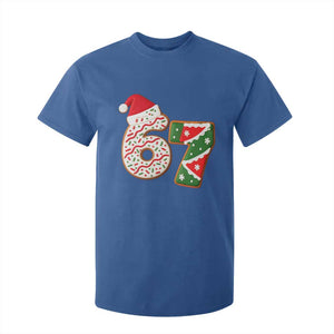 67 Christmas T Shirt For Kid Funny Six Seven 6 7 Meme Pajamas Gen Alpha Slang TS10 Royal Blue Print Your Wear