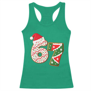 67 Christmas Racerback Tank Top Funny Six Seven 6 7 Meme Pajamas Gen Alpha Slang TS10 Irish Green Print Your Wear