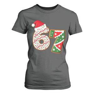67 Christmas T Shirt For Women Funny Six Seven 6 7 Meme Pajamas Gen Alpha Slang TS10 Dark Heather Print Your Wear