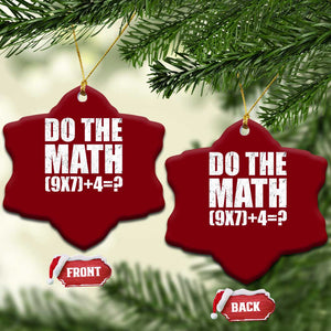 Do The Math 67 Meme Ceramic Ornament Funny Six Seven Meme Brainrot Math Teacher TS10 Print Your Wear