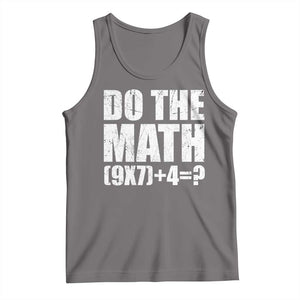 Do The Math 67 Meme Tank Top Funny Six Seven Meme Brainrot Math Teacher TS10 Deep Heather Print Your Wear