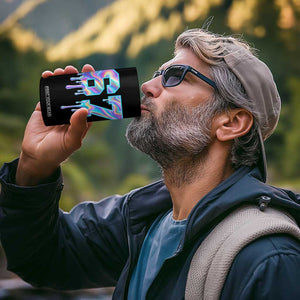 Baseball Drip Number 67 Player 4 in 1 Can Cooler Tumbler Funny Six Seven Meme 67th Birthday Holographic Dripping TS10 Print Your Wear