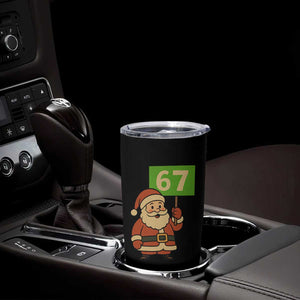 67 Christmas Tumbler Cup Funny Six Seven Meme Brainrot Santa Claus Boys - Print Your Wear
