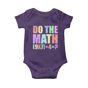 Funny Six Seven 6 7 Meme Teacher Baby Onesie Brainrot Girls Kids Teens TS10 Purple Print Your Wear