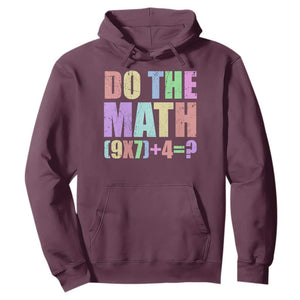Funny Six Seven 6 7 Meme Teacher Hoodie Brainrot Girls Kids Teens TS10 Maroon Print Your Wear