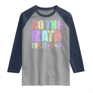 Funny Six Seven 6 7 Meme Teacher Raglan Shirt Brainrot Girls Kids Teens TS10 Sport Gray Navy Print Your Wear