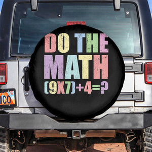 Funny Six Seven 6 7 Meme Teacher Spare Tire Cover Brainrot Girls Kids Teens TS10 No hole Black Print Your Wear