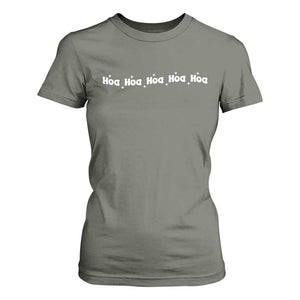 Hoa Hoa Hoa T Shirt For Women Funny Book Lover TS10 Military Green Print Your Wear