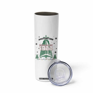 Vintage Nakatomi Plaza 1988 Christmas Party Skinny Tumbler TS10 Print Your Wear