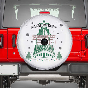 Vintage Nakatomi Plaza 1988 Christmas Party Spare Tire Cover TS10 White Print Your Wear
