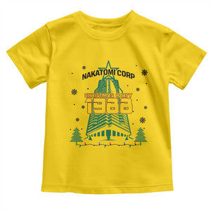 Vintage Nakatomi Plaza 1988 Christmas Party Toddler T Shirt TS10 Daisy Print Your Wear