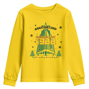 Vintage Nakatomi Plaza 1988 Christmas Party Youth Sweatshirt TS10 Daisy Print Your Wear