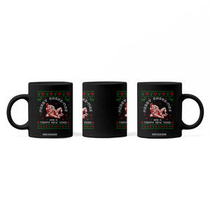 Funny Jiu Jitsu Christmas Coffee Mug Holiday Martial Arts BJJ Lover Ugly Xmas TS10 Print Your Wear