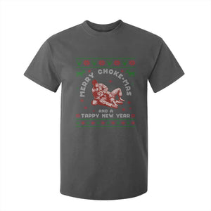 Funny Jiu Jitsu Christmas T Shirt For Kid Holiday Martial Arts BJJ Lover Ugly Xmas TS10 Dark Heather Print Your Wear