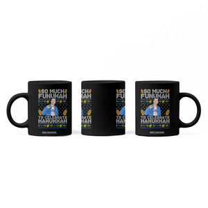 Funny Ugly Hanukkah Coffee Mug So Much Funukah To Celebrate Hanukkah Sandler TS10 Print Your Wear