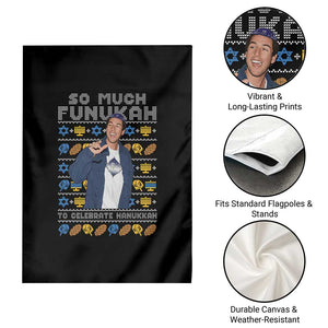 Funny Ugly Hanukkah Garden Flag Sandler So Much Funukah To Celebrate Hanukkah TS10 Print Your Wear