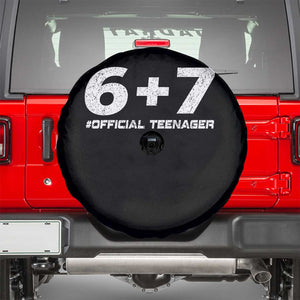 Funny 13th Birthday Official Teenager Spare Tire Cover 13 Years Old Boys Kids TS10 Black Print Your Wear