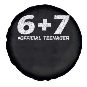 Funny 13th Birthday Official Teenager Spare Tire Cover 13 Years Old Boys Kids TS10 Print Your Wear