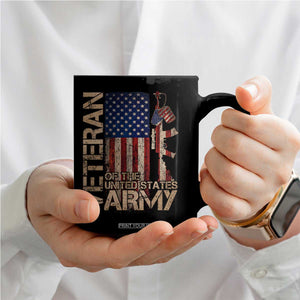 Veteran Of The United States Coffee Mug Army US Flag Veteran Patriotic TS10 Print Your Wear