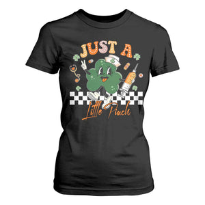 Nurse St Patrick's T Shirt For Women Just A Little Pinch TS10 Black Print Your Wear
