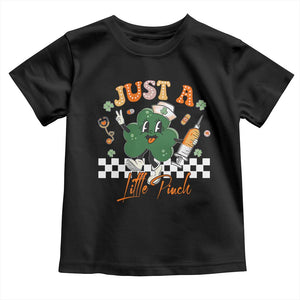 Nurse St Patrick's Toddler T Shirt Just A Little Pinch TS10 Black Print Your Wear