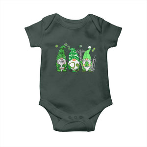 Nurse St Patricks Day Baby Onesie Lucky Shamrock Leopard Gnomes Irish Nurses TS10 Print Your Wear