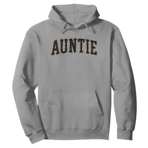 Auntie Hoodie Retro Varsity New Aunt Letter Print TS10 Sport Gray Print Your Wear