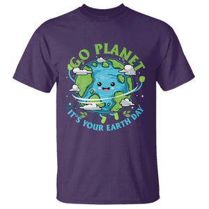 Earth Day T Shirt Save the Planet 2025 TS10 Purple Print Your Wear