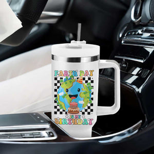 Earth Day Birthday Tumbler With Handle Its My Birthday April 22 TS10 Print Your Wear