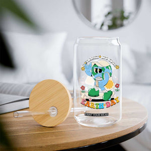 Earth Day Glass Can Cute Go Planet Its Your Earthday Groovy TS10 Print Your Wear