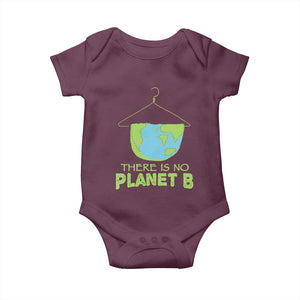 Earth Day Baby Onesie There Is No Planet B Save the Planet TS10 Maroon Print Your Wear