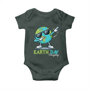 Dabbing Earth Day Baby Onesie Everyday Positive Vibes Nature Lover Gifts TS10 Print Your Wear