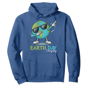 Dabbing Earth Day Hoodie Everyday Positive Vibes Nature Lover Gifts TS10 Royal Blue Print Your Wear