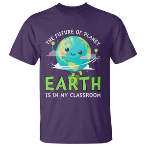 Earth Day Teachers T Shirt Funny Classroom TS10 Purple Print Your Wear