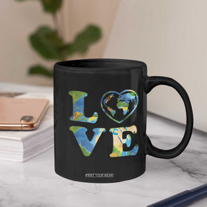Earth Day Coffee Mug Heart Environmental Nature Recycling Lovers TS10 Print Your Wear