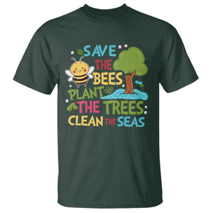 Earth Day T Shirt Funny Awesome Environmental Nature Recycling TS10 Dark Forest Green Print Your Wear