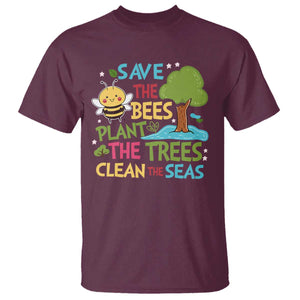 Earth Day T Shirt Funny Awesome Environmental Nature Recycling TS10 Maroon Print Your Wear