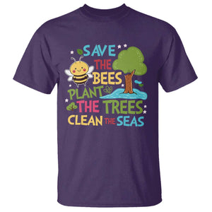 Earth Day T Shirt Funny Awesome Environmental Nature Recycling TS10 Purple Print Your Wear
