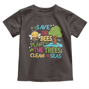 Earth Day Toddler T Shirt Funny Awesome Environmental Nature Recycling TS10 Dark Chocolate Print Your Wear