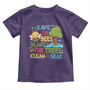 Earth Day Toddler T Shirt Funny Awesome Environmental Nature Recycling TS10 Purple Print Your Wear