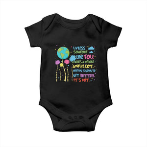 Earth Day Baby Onesie Unless Someone Like You Cares A Whole Awful Lot TS10 Black Print Your Wear
