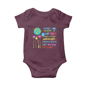 Earth Day Baby Onesie Unless Someone Like You Cares A Whole Awful Lot TS10 Maroon Print Your Wear