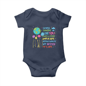Earth Day Baby Onesie Unless Someone Like You Cares A Whole Awful Lot TS10 Navy Print Your Wear