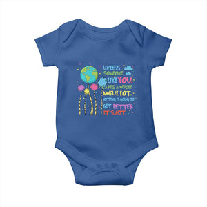 Earth Day Baby Onesie Unless Someone Like You Cares A Whole Awful Lot TS10 Royal Blue Print Your Wear