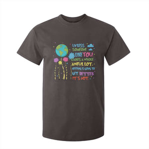 Earth Day T Shirt For Kid Unless Someone Like You Cares A Whole Awful Lot TS10 Dark Chocolate Print Your Wear