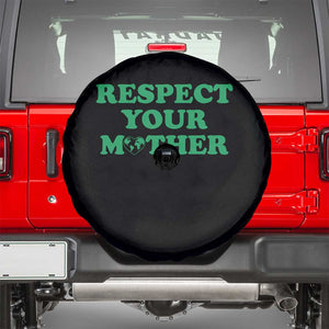 Earth Day Spare Tire Cover Respect Your Mother Environmental Recycling TS10 Black Print Your Wear
