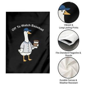 Funny Baseball Mom Goose Garden Flag Funny Sports Game Day TS10 Print Your Wear